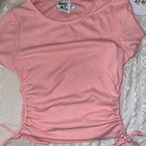 Princess Polly Pink Crop Top